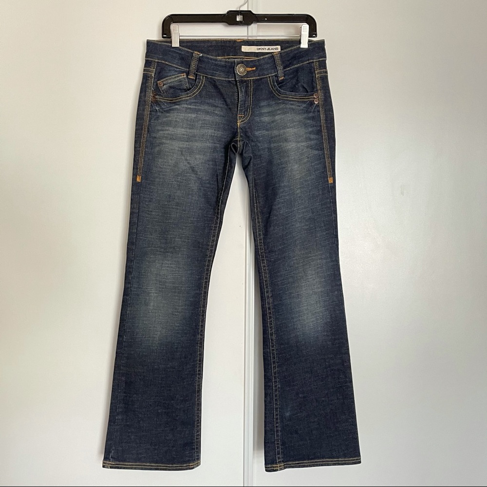 DKNY Women's Extreme Brooklyn Bootcut Jeans Sz 9T